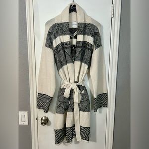 NWOT Pink Rose Oversized Cardigan